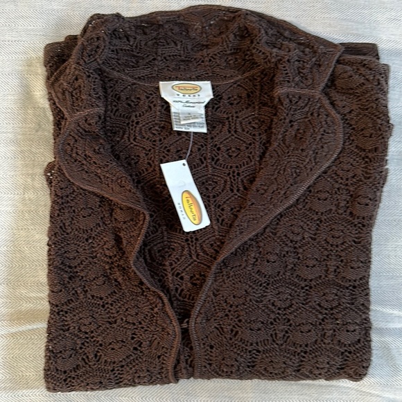 Talbots Sweaters - Talbots elegant crocheted sweater. NWT